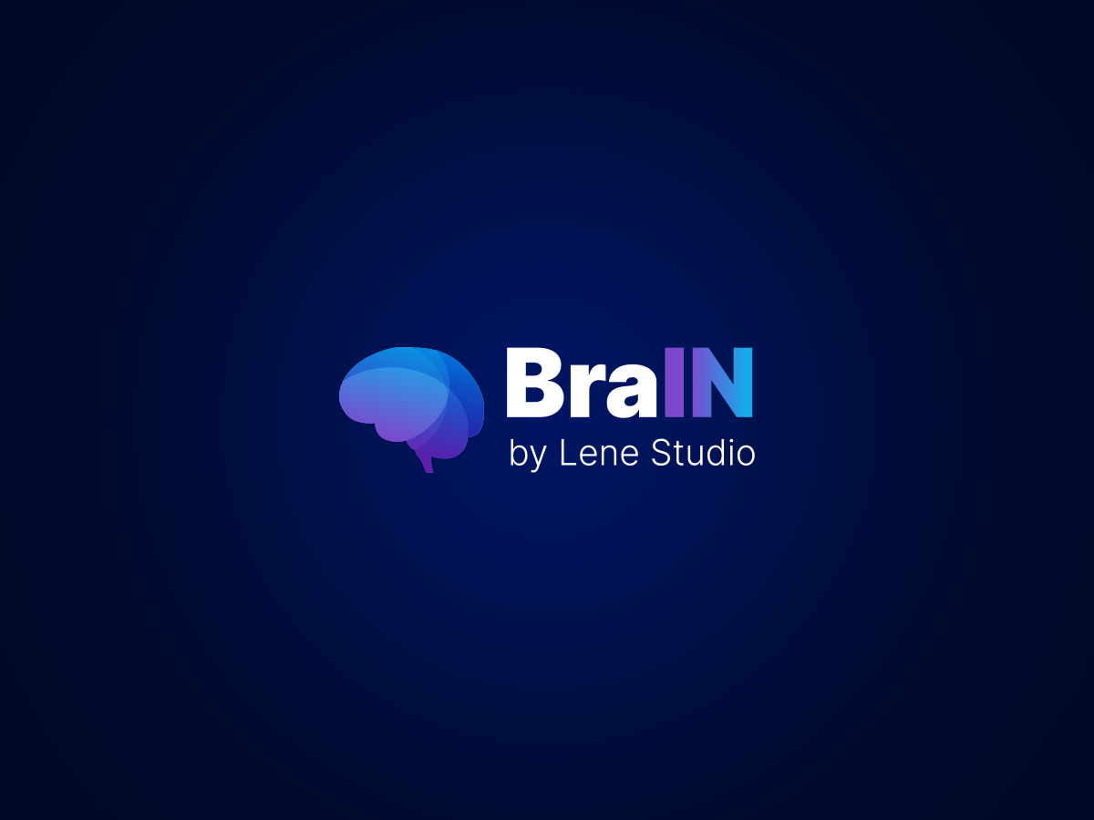 Logo BraIN by Lene Studio