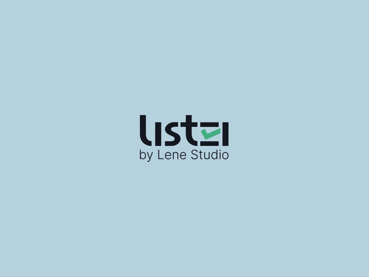 Logo Listei by Lene Studio