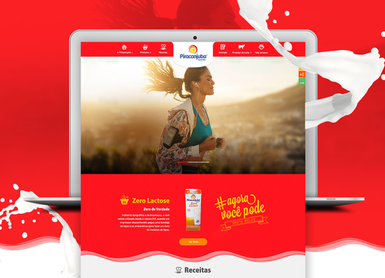 Lene Studio Estratégico - Site institucional Piracanjuba Resposivo