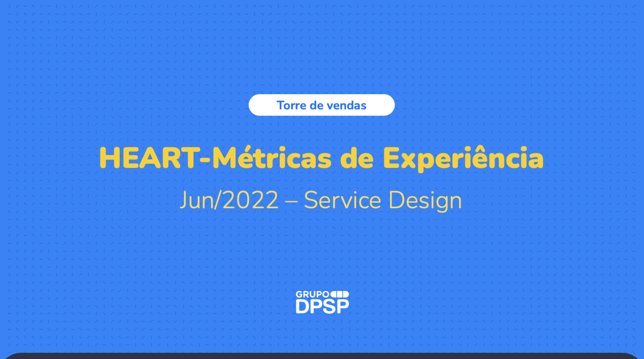 HART Métricas de experiência